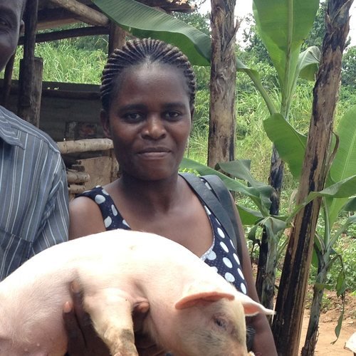 A woman in our livelihood program