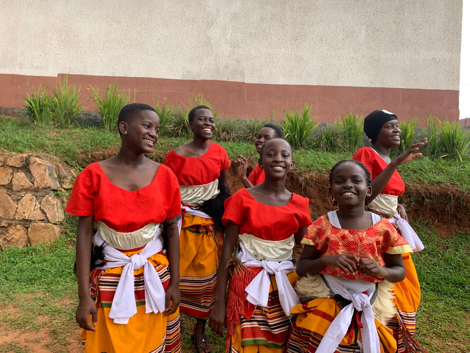 Our children's dance troupe performing at a community event